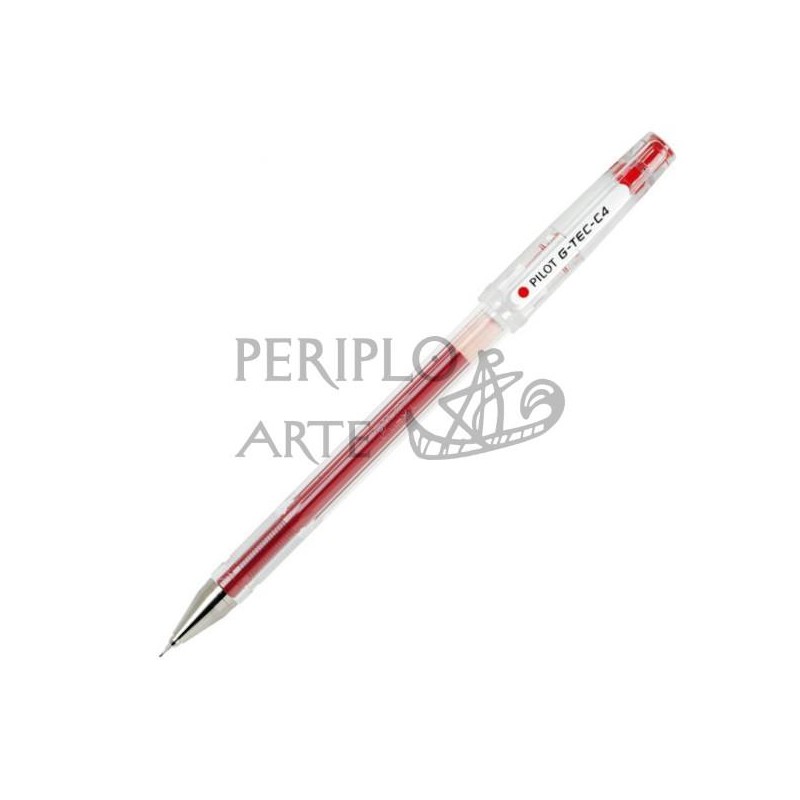 Bolígrafo Pilot G-Tec-C4 rojo