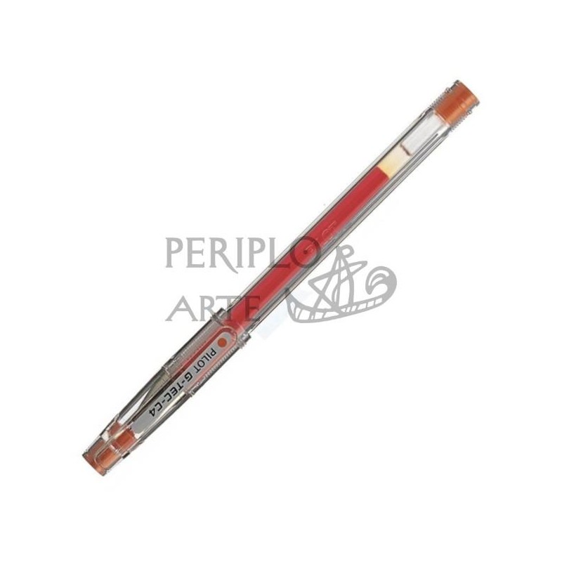 Bolígrafo Pilot G-Tec-C4 naranja