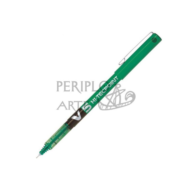 Bolígrafo Pilot V5 verde