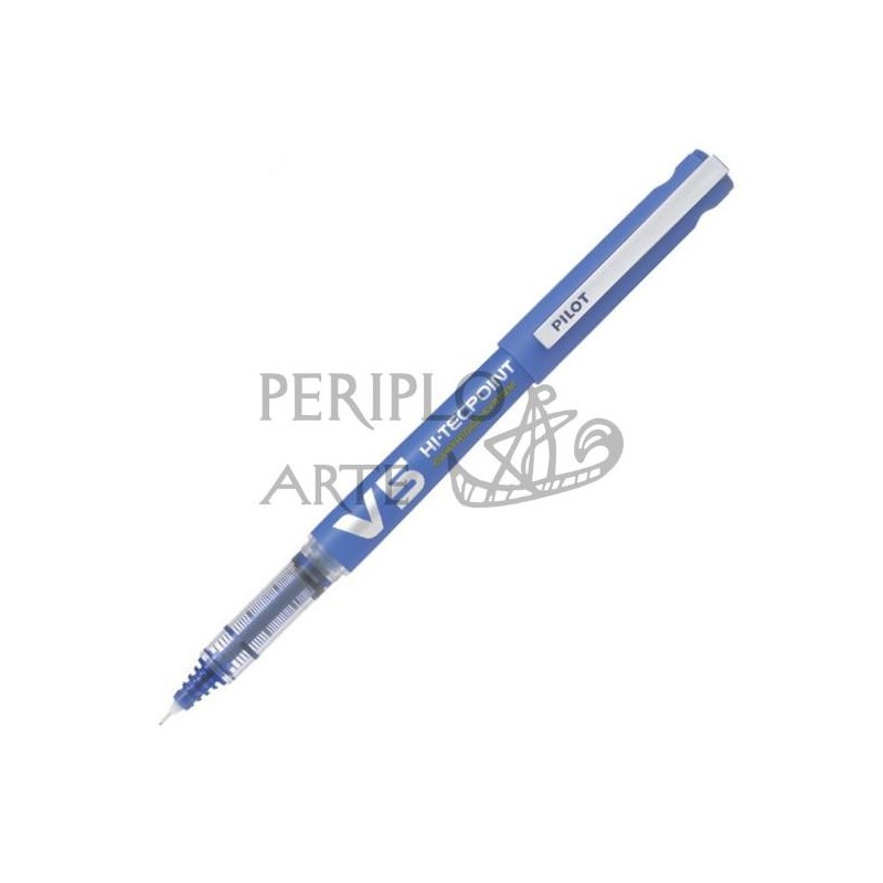 Bolígrafo Pilot V5 recargable azul