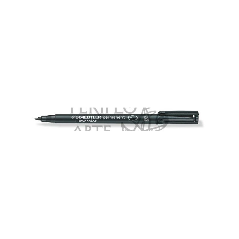 Rotulador permanente Lumocolor Staedtler M negro