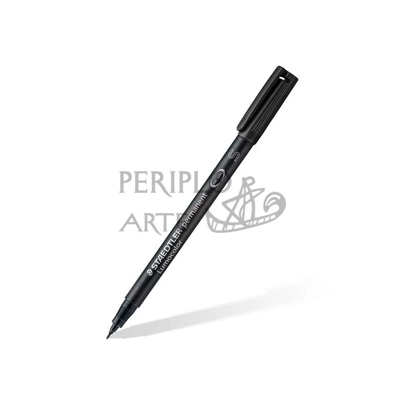 Rotulador permanente Lumocolor Staedtler S negro