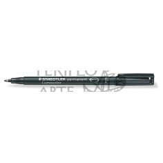 Rotulador permanente Lumocolor Staedtler F negro