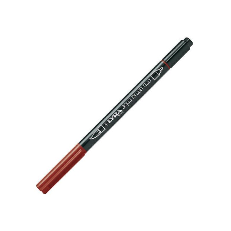 Lyra Acqua Brush Duo venetian red 090