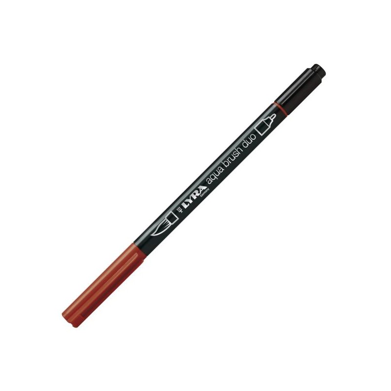 Lyra Acqua Brush Duo indian red 092