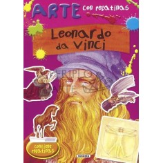 Leonardo da Vinci  Arte con pegatinas