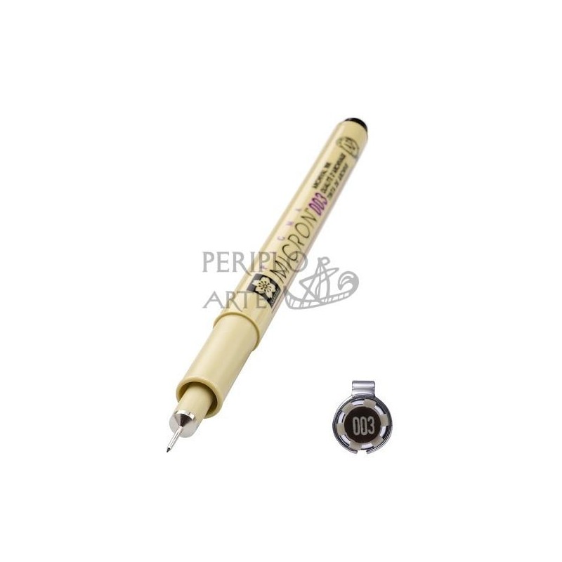 Rotulador calibrado Sakura Pigma Micron 0 03 negro