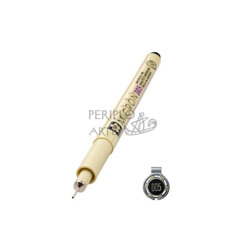 Rotulador calibrado Sakura Pigma Micron 0 05 negro