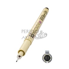 Rotulador calibrado Sakura Pigma Micron 0 3 negro