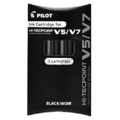 Recambio Pilot recargable Hi-Tecpoint V5/V7 negro