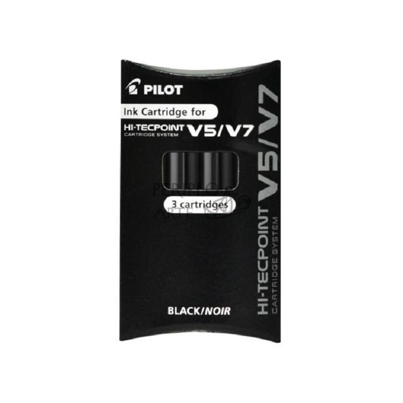 Recambio Pilot recargable Hi-Tecpoint V5/V7 negro