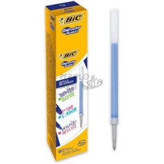 Recambio bolígrafo borrable Bic Gelocity azul