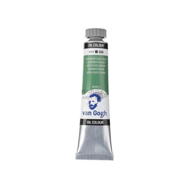 Óleo Van Gogh 20ml verde óxido cromo 668