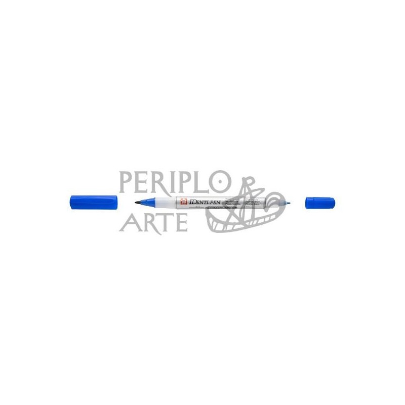 Rotulador permanente Identi Pen Sakura azul