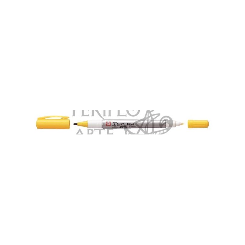 Rotulador permanente Identi Pen Sakura amarillo