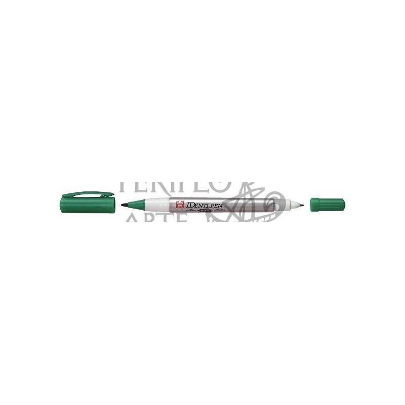 Rotulador permanente Identi Pen Sakura verde