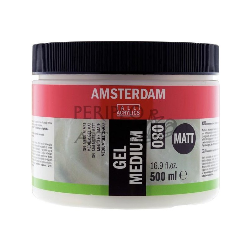 Gel medium acrílico Amsterdam 500ml mate