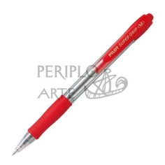 Bolígrafo Pilot Supergrip M rojo