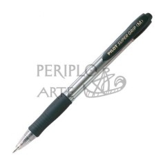 Bolígrafo Pilot Supergrip M negro