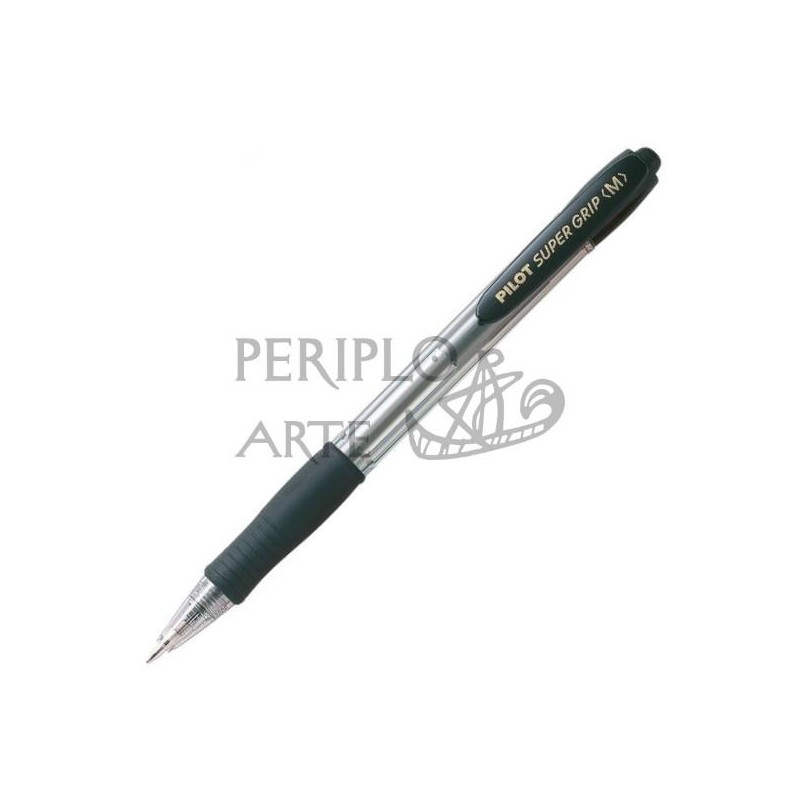 Bolígrafo Pilot Supergrip M negro