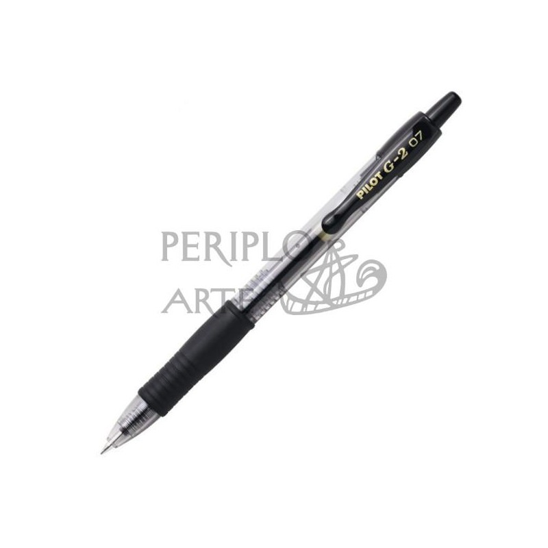 Bolígrafo Pilot G2 0 7 negro