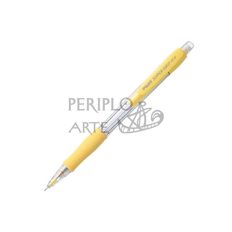 Portaminas Pilot Supergrip 0 5 amarillo