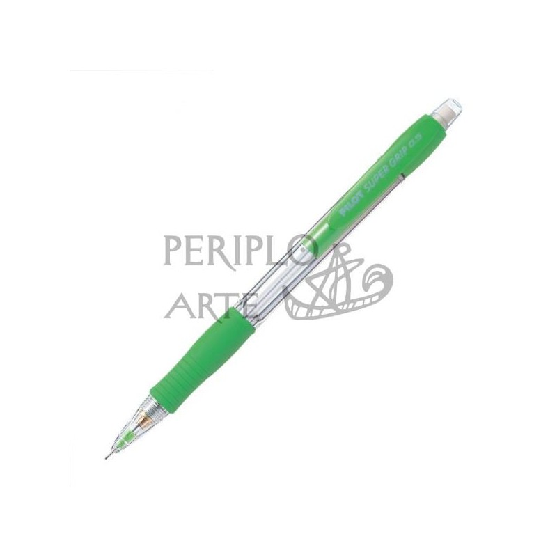 Portaminas Pilot Supergrip 0 5 verde claro