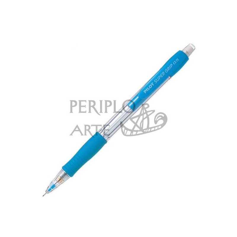 Portaminas Pilot Supergrip 0 5 azul claro