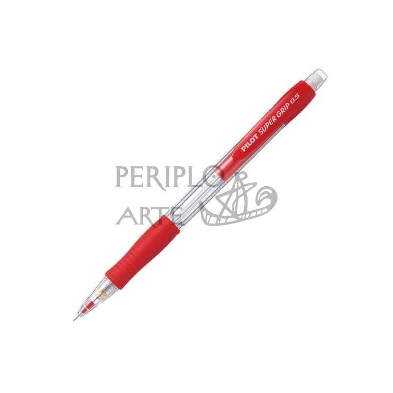 Portaminas Pilot Supergrip 0 5 rojo