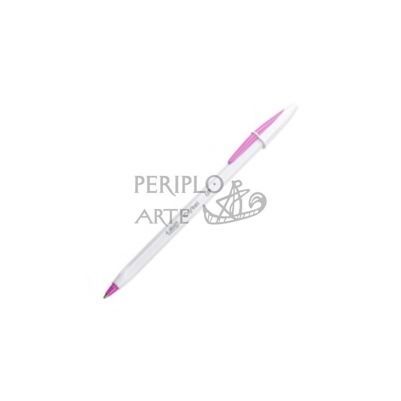 Bolígrafo BIC Cristal Up rosa