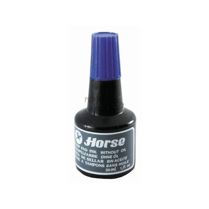 Frasco tinta tampón sellar 30 ml azul