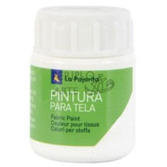 Pintura tela La Pajarita 25ml blanco T-1