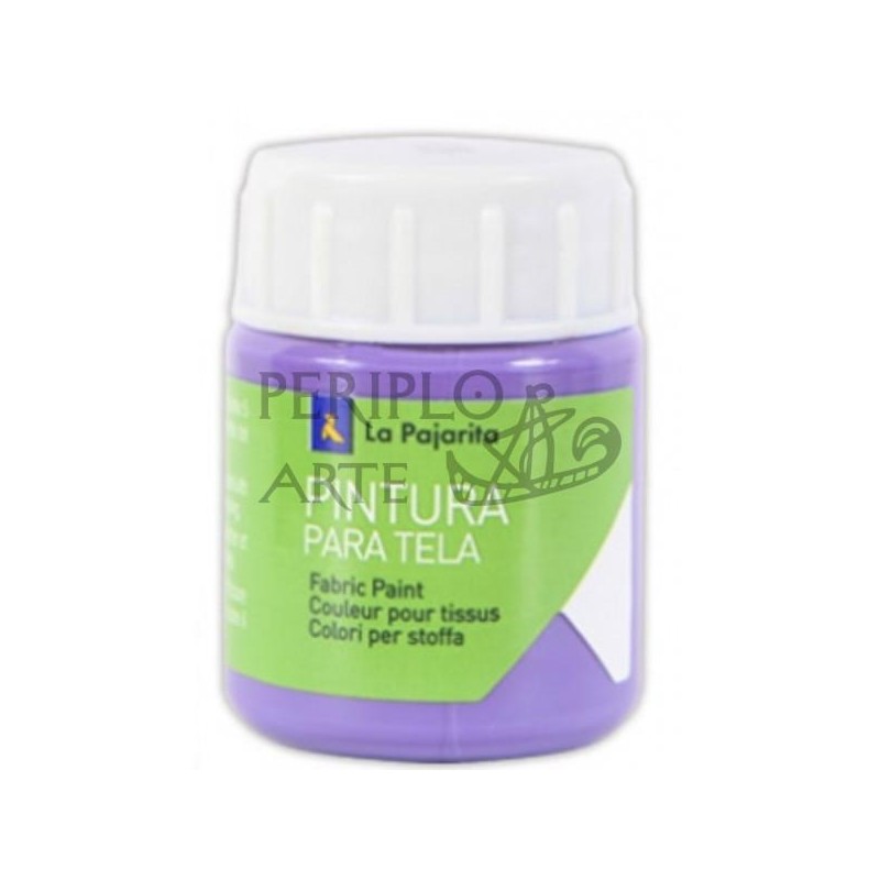 Pintura tela La Pajarita 25ml lila T-13