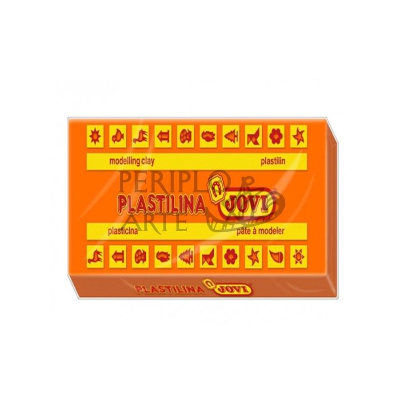 Plastilina Jovi 72 350g naranja