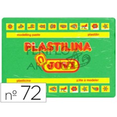 Plastilina Jovi 72 350g verde claro