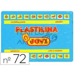 Plastilina Jovi 72 350g azul claro