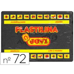 Plastilina Jovi 72 350g negro