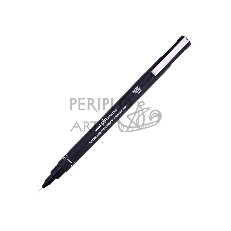 Rotulador calibrado Uni Pin negro 0 1