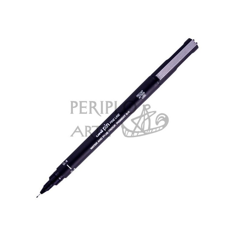 Rotulador calibrado Uni Pin negro 0 4