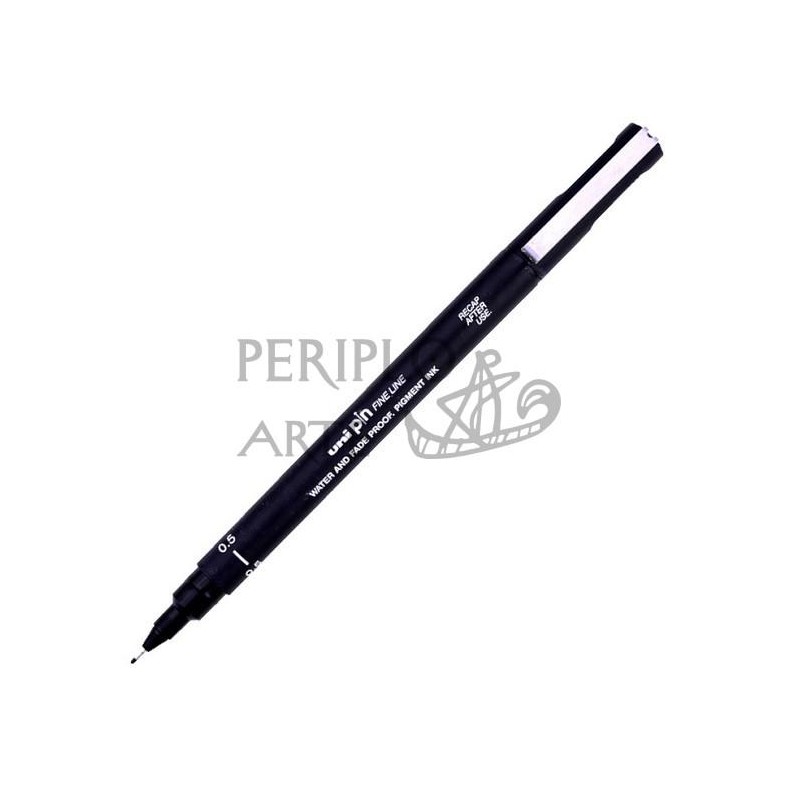 Rotulador calibrado Uni Pin negro 0 5