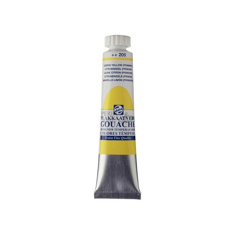 Gouache témpera Talens 20 ml amarillo limón 205