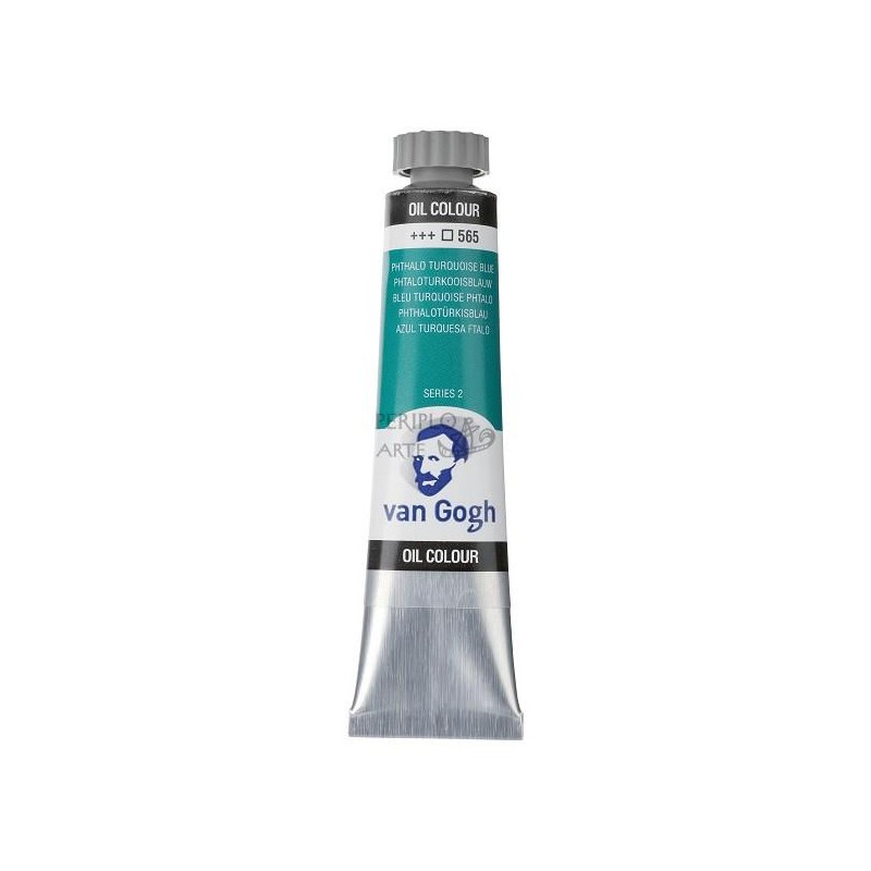 Óleo Van Gogh 20ml azul turquesa ftalo 565