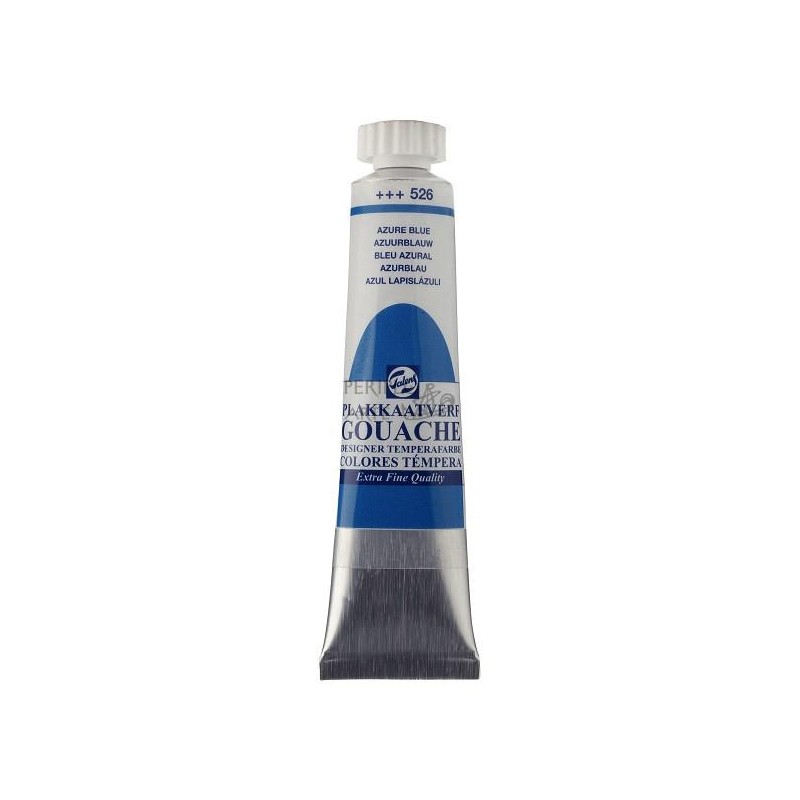 Gouache témpera Talens 20ml azul lapislázuli 526