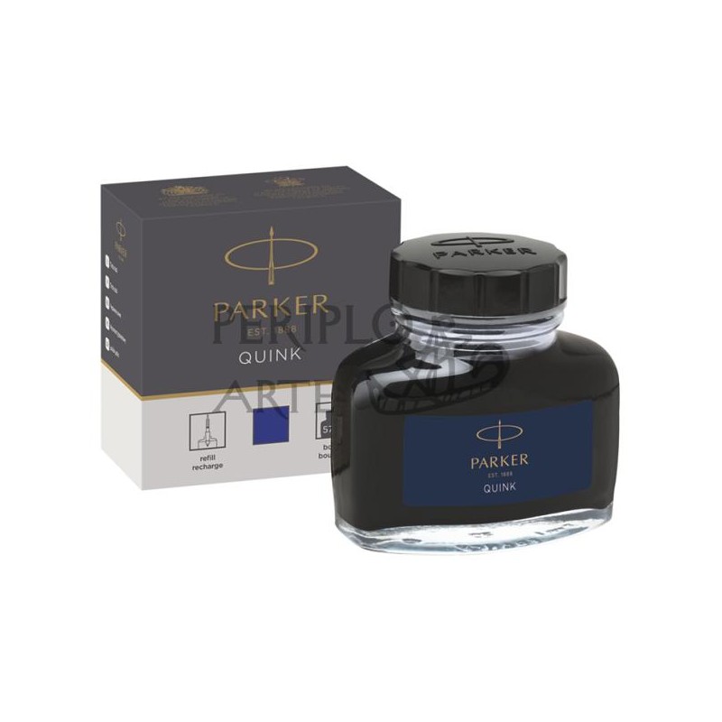 Tinta estilográfica Parker 57 ml azul