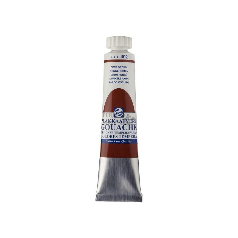 Gouache témpera Talens 20ml pardo oscuro 402