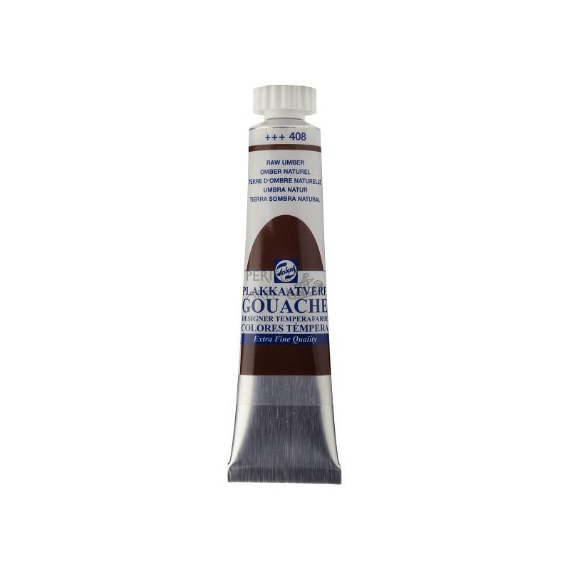 Gouache témpera Talens 20ml tierra sombra nat  408