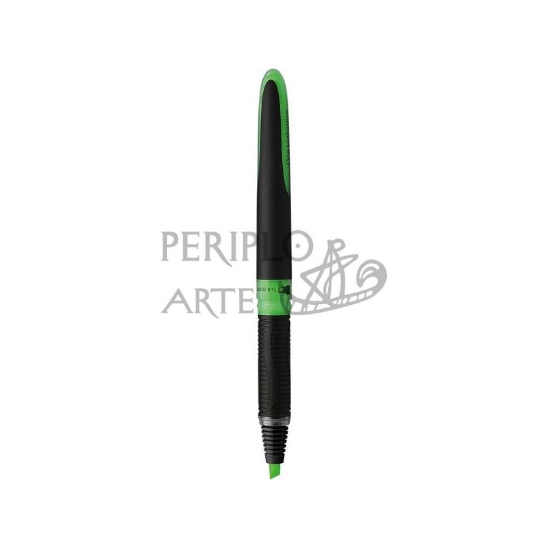 Subrayador verde One Highlighter Schneider