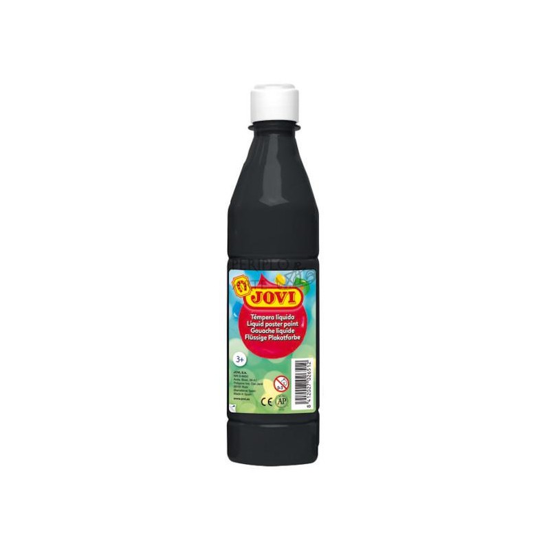 Témpera líquida Jovi color 500ml negro