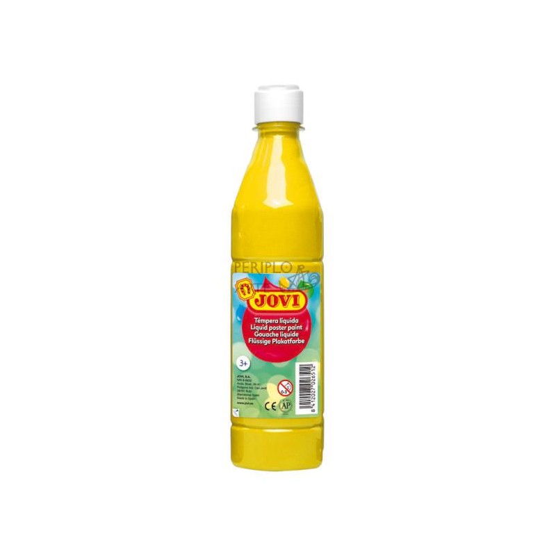 Témpera líquida Jovi color 500ml amarillo