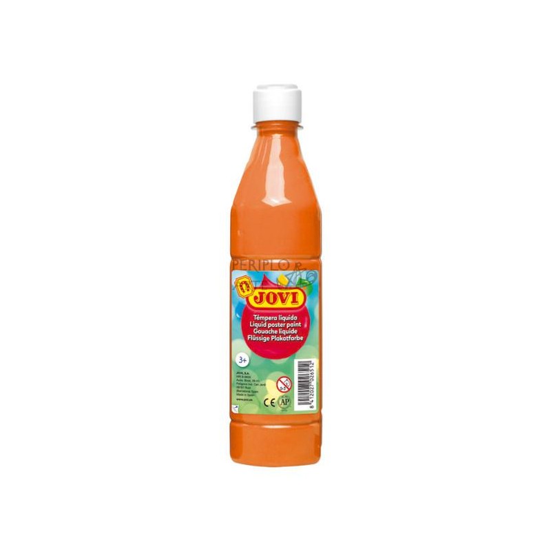 Témpera líquida Jovi color 500ml naranja